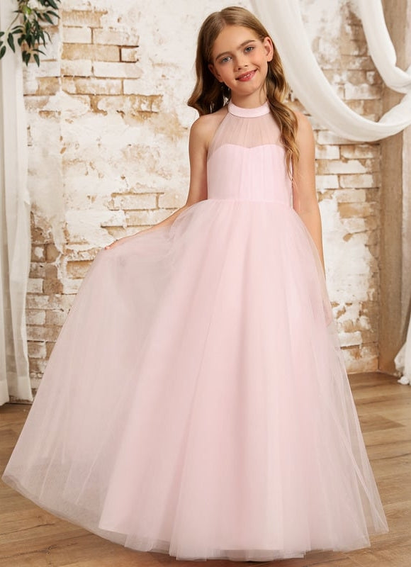 Robe Trapèze Pureté De Tulle - gallery 6