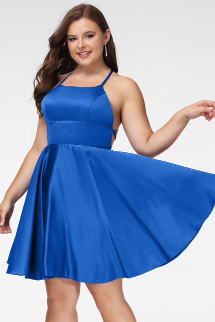 Robe Trapèze Rêve Rosé Satiné - gallery 4