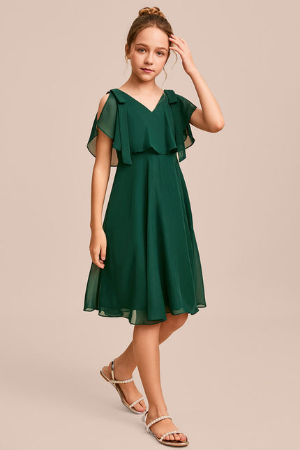 Robe Trapèze Éclat De Mousseline - gallery 5