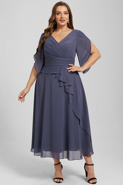 Robe Trapèze Vaporeuse Sereine - gallery 9
