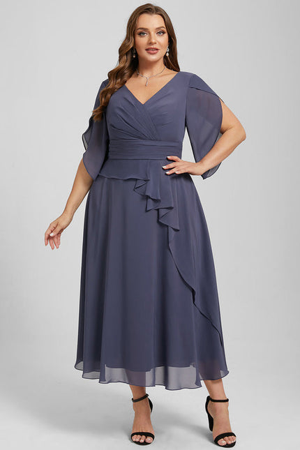 Robe Trapèze Vaporeuse Sereine - gallery 9