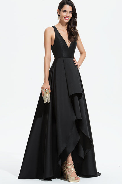 Robe Trapèze Floral Satinée - gallery 1