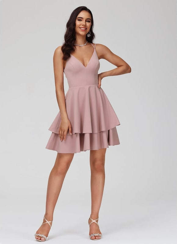 Robe Trapèze Rêve De Rose - gallery 9