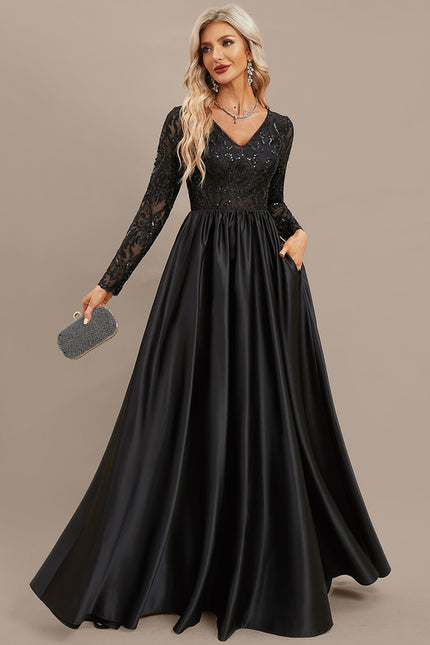 Robe Trapèze Lueur Débène - gallery 5