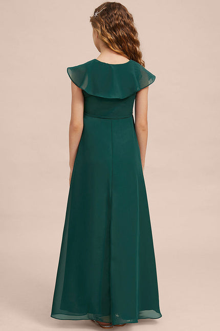 Robe Trapèze Vert Doux Éclat - gallery 7