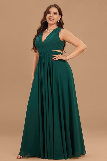 Robe Trapèze Élégante Mousseline - gallery 8