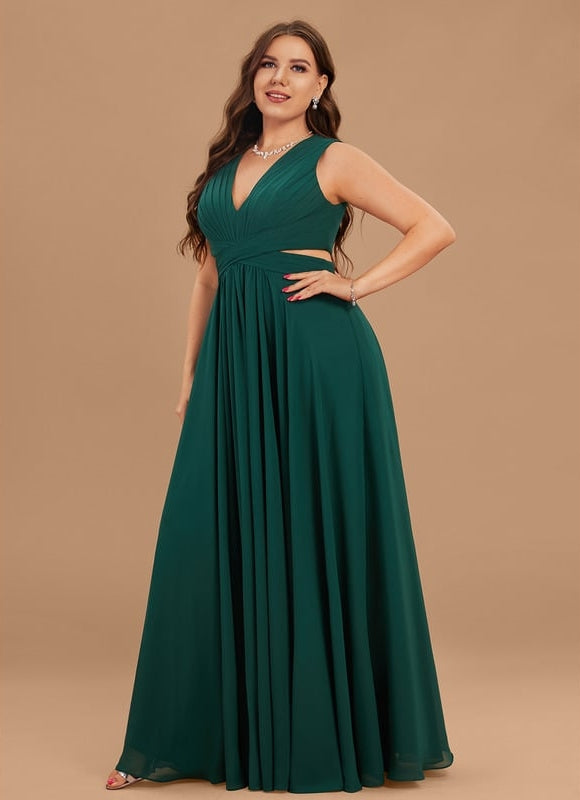 Robe Trapèze Élégante Mousseline - gallery 8