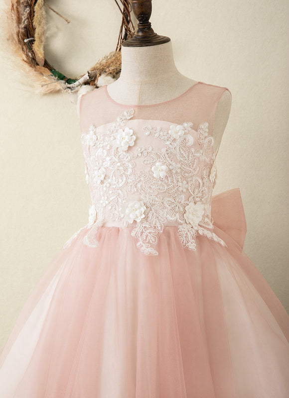Robe Trapèze Enfant Émeraude - gallery 2