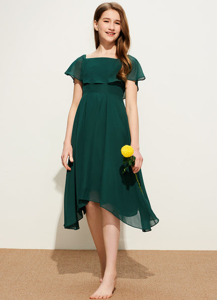 Robe Trapèze Élément Vaporeux