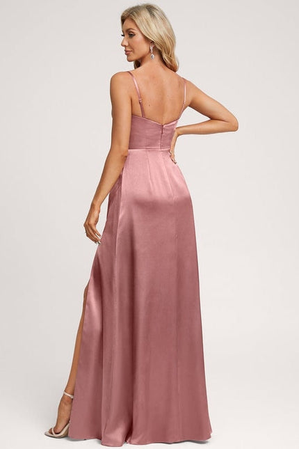 Robe Trapèze Satin Précieux - gallery 1