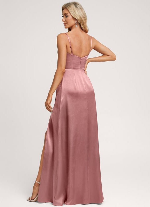 Robe Trapèze Satin Précieux - gallery 1