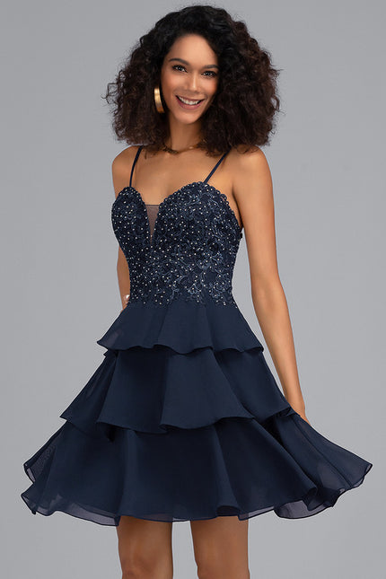 Robe Trapèze Chic Festif Satiné