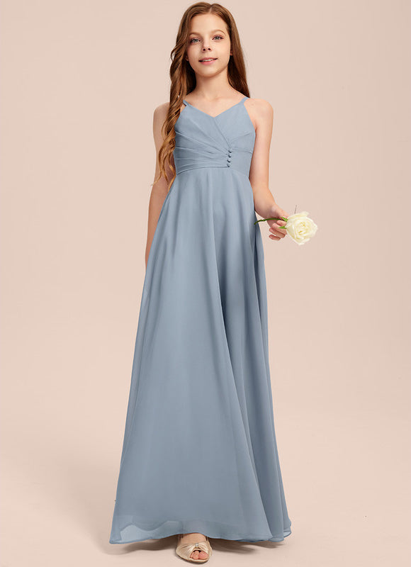 Robe Trapèze Vert Doux Éclat - gallery 2