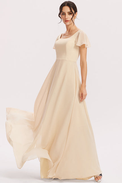 Robe Trapèze Flottante Aqua - gallery 1