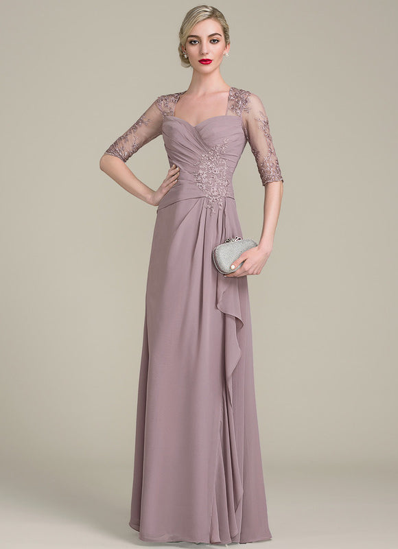 Robe Trapèze Mélodie De Mousseline - gallery 4