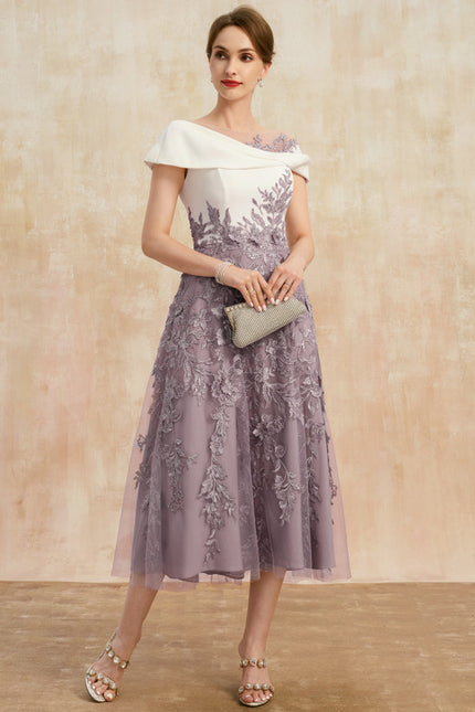 Robe Trapèze Éclat De Velours - gallery 4
