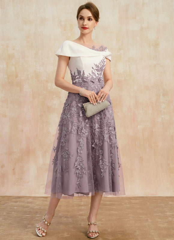 Robe Trapèze Éclat De Velours - gallery 4