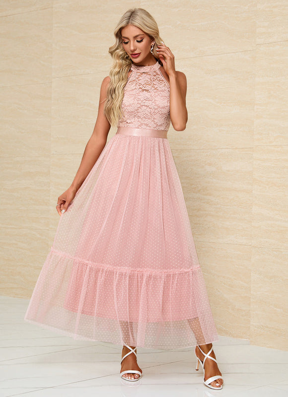 Robe Trapèze Rêve Poudré - gallery 2