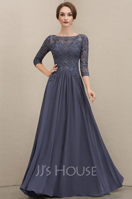 Robe Trapèze Raffinement Éthéré - gallery 4