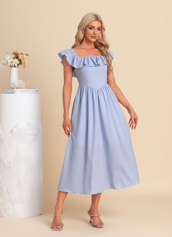 Robe Trapèze Midi Chic - gallery 3