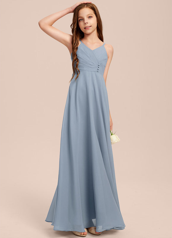 Robe Trapèze Vert Doux Éclat - gallery 6