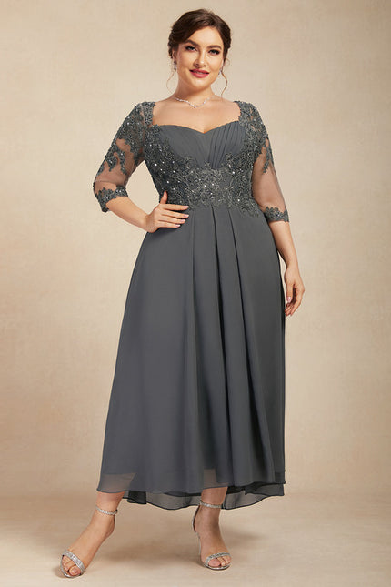 Robe Trapèze Élégance Turquoise Éphémère - gallery 7