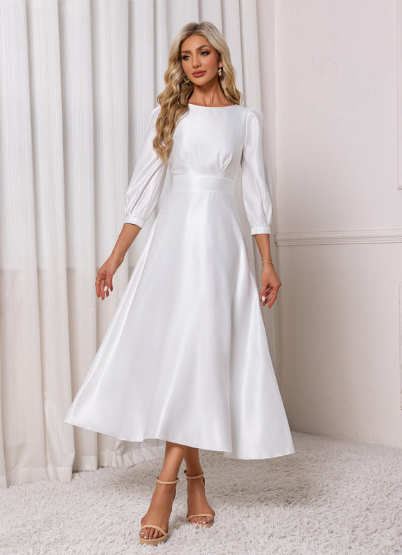 Robe Trapèze Midi Lumineuse - gallery 5