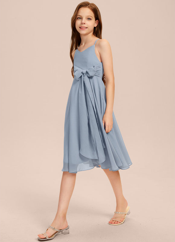 Robe Trapèze Éclat De Mousseline - gallery 4