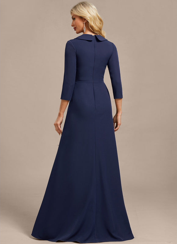 Robe Trapèze Élégante Nuit - gallery 5