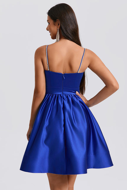 Robe Trapèze Satinée Chic - gallery 5