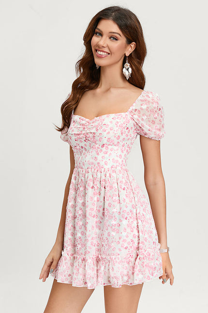 Robe Trapèze Floral Douceur - gallery 2