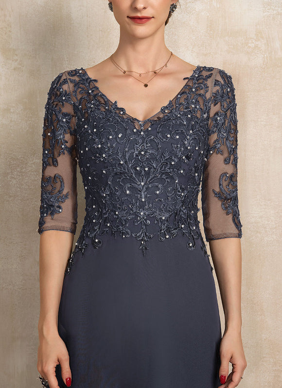 Robe Trapèze Noir Luminescent - gallery 5