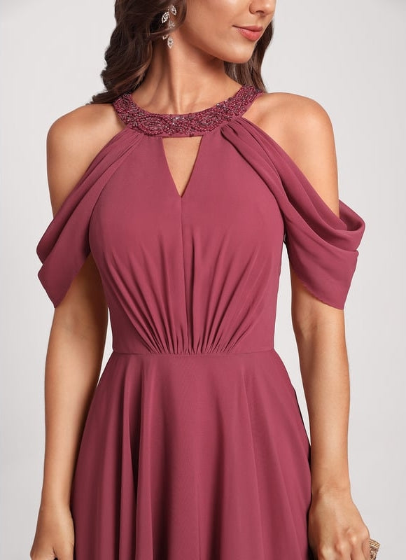 Robe Trapèze Nuit De Soie - gallery 4