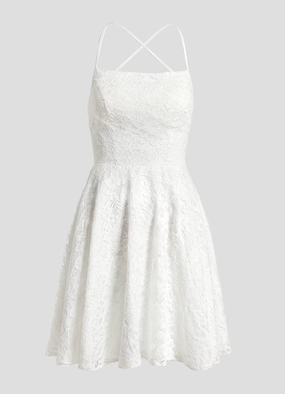 Robe Trapèze Élégance Floconneuse - gallery 8