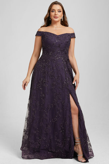 Robe Trapèze Élégance Violette - gallery 9