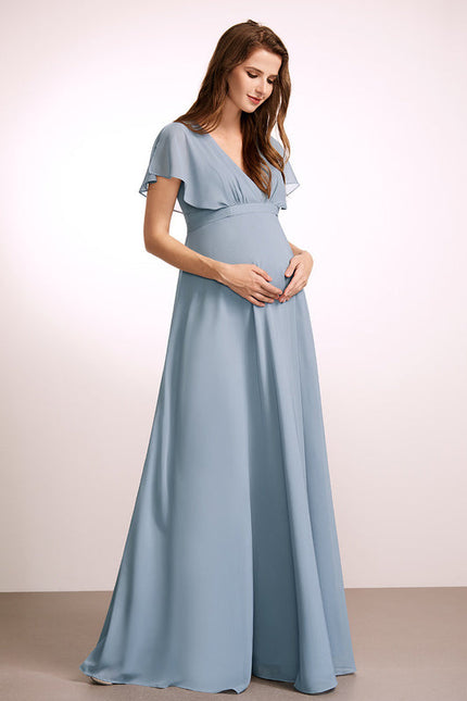 Robe Trapèze Maternité Fluidité - gallery 3