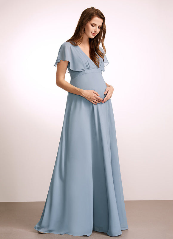 Robe Trapèze Maternité Fluidité - gallery 3