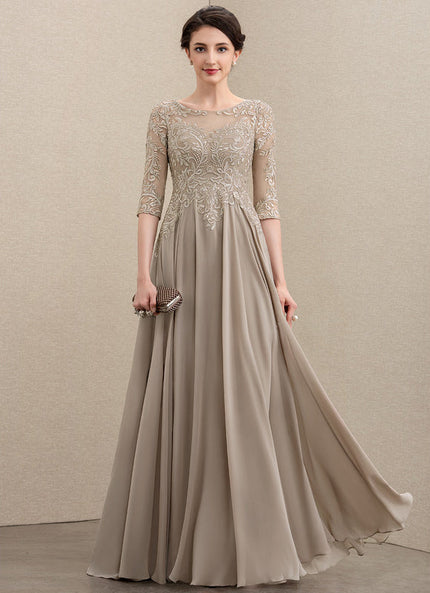 Robe Trapèze Longue Violetée