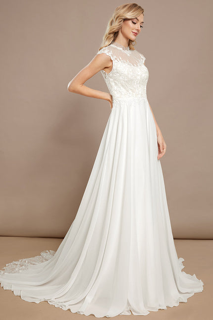 Robe Trapèze Élégance Tulle Couture - gallery 2