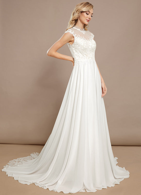 Robe Trapèze Élégance Tulle Couture - gallery 2