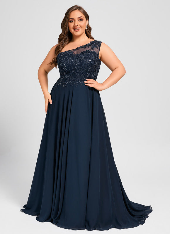 Robe Trapèze Silhouette Asymétrique Luxe - gallery 6