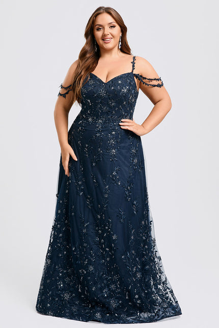 Robe Trapèze Satin Étoilé - gallery 7