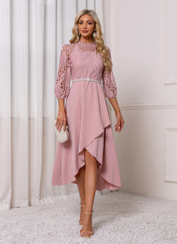 Robe Trapèze Dentelle - gallery 5