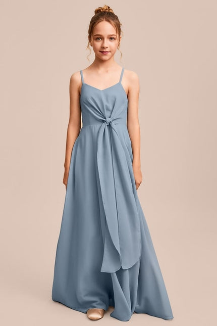 Robe Trapèze Vert Doux Éclat - gallery 5