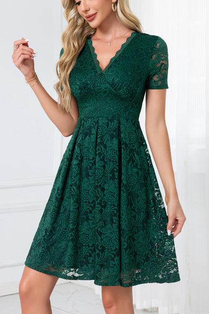 Robe Trapèze Émeraude Enchanteresse - gallery 5