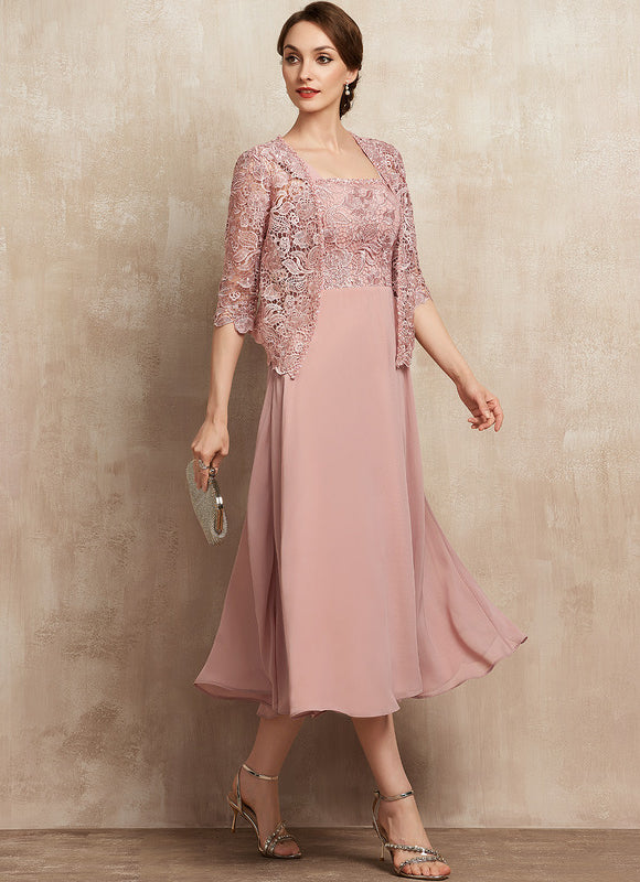Robe Trapèze Éclat Rosé Serenade - gallery 4