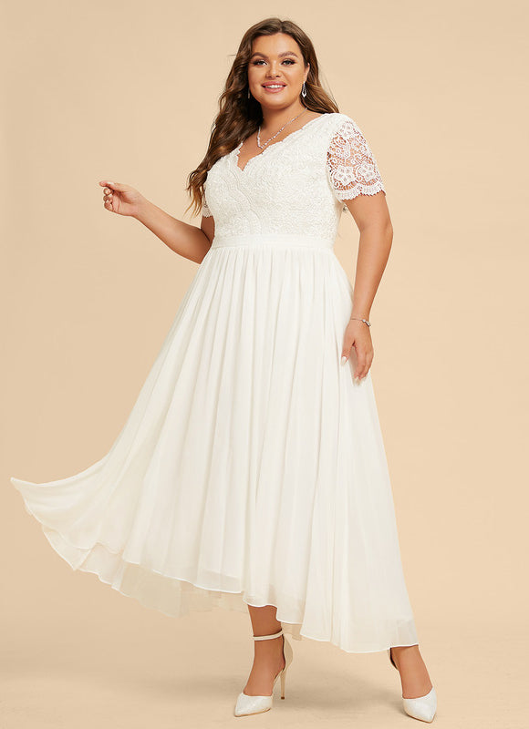 Robe Trapèze Lumière Évanescente - gallery 5