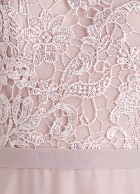 Robe Trapèze Rose Pastel - gallery 4