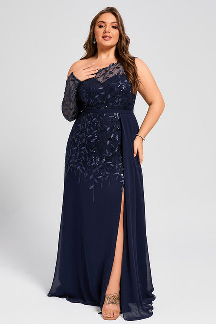 Robe Trapèze Asymétrique Élégante - gallery 9