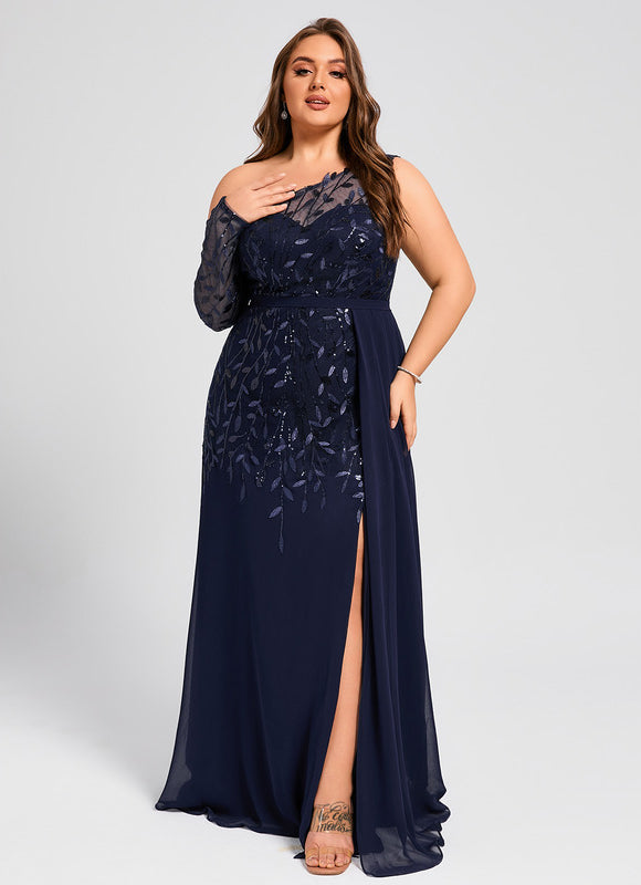 Robe Trapèze Asymétrique Élégante - gallery 9